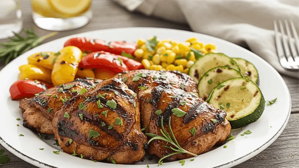 Juicy Grilled Boneless Chicken Thighs Recipe