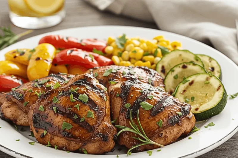 Juicy Grilled Boneless Chicken Thighs Recipe