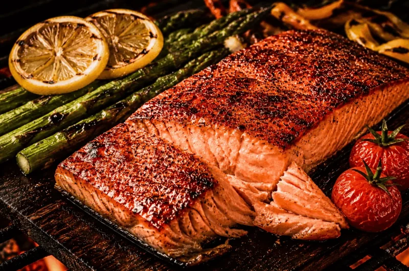 Cedar Plank Salmon Recipe (Perfectly Moist Every Time)
