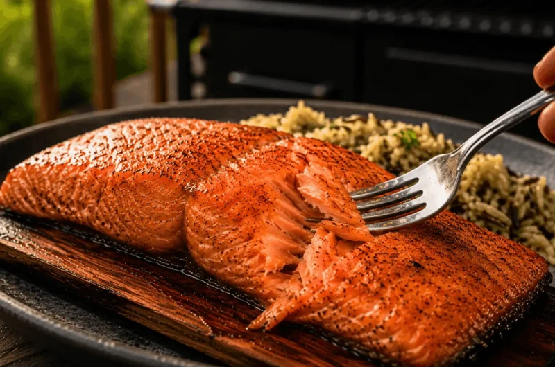 Traeger Cedar Plank Salmon (Perfectly Smoky, Every Time)